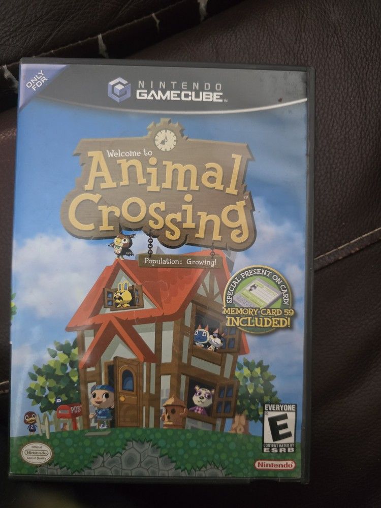 GameCube Animal Crossing Game