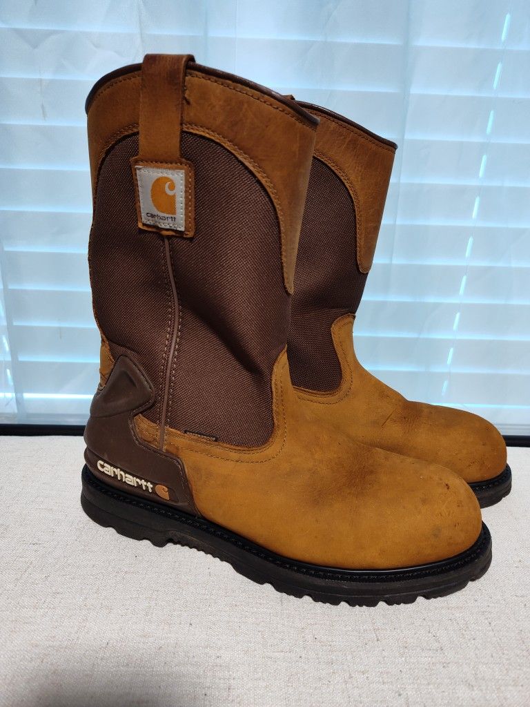 Men's Carhartt CMP1200 Wellington Steel Toe Work Boots
