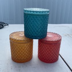 Candle Holders/ Decorative Jars 