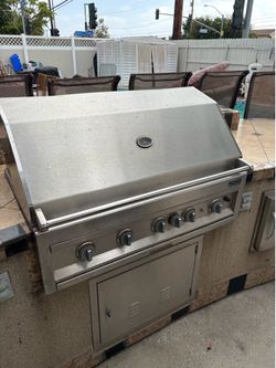 Used Bbq and island