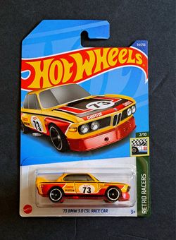 Hot Wheels '73 BMW 3.0 CSL Race Car-2021 New!
