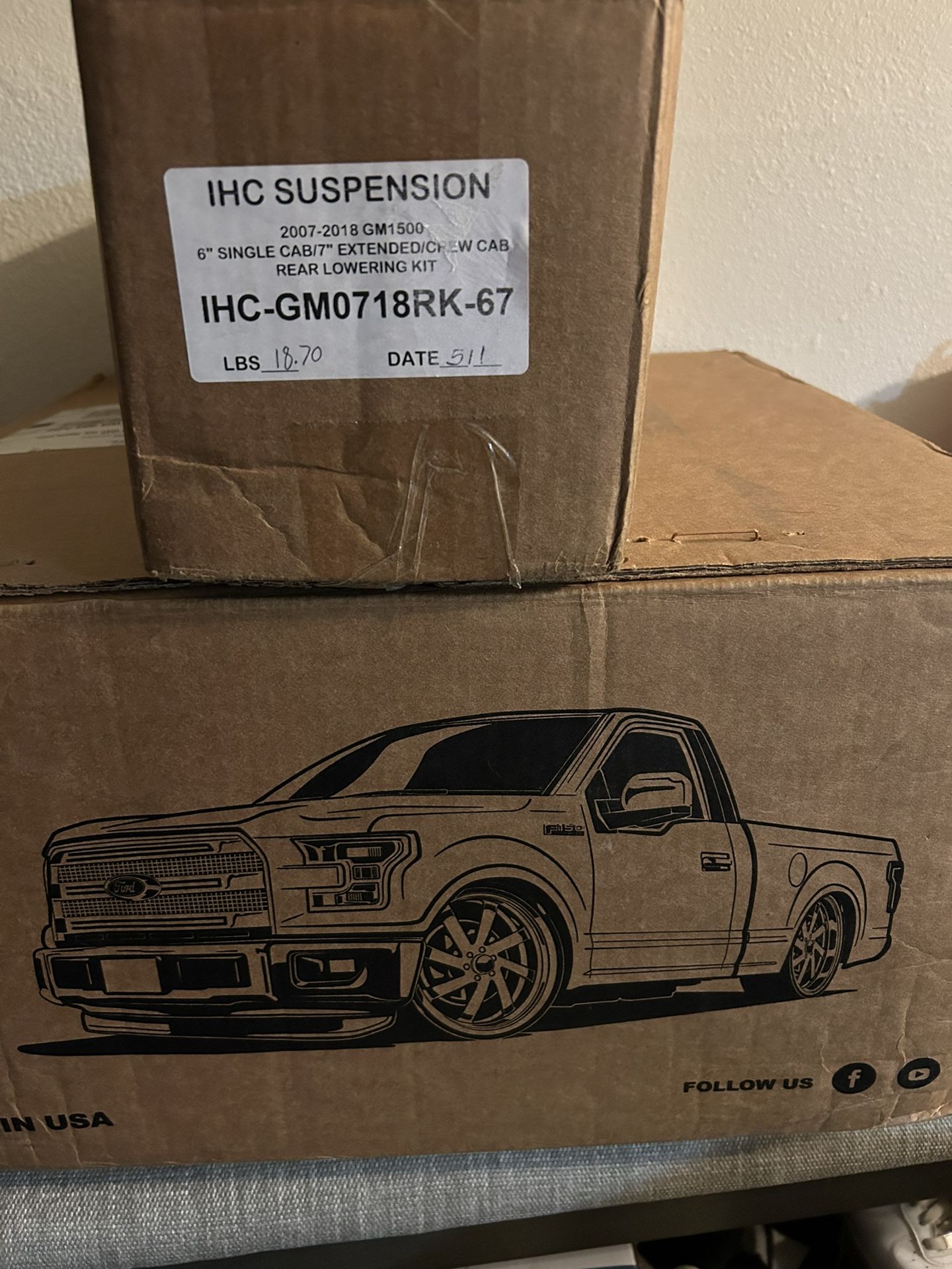 IHC Suspension 4/6 Drop Kit 