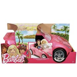 Valentine’s Day Gift BARBIE Convertible PINK Car 