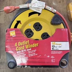 4 Outlet Cord Winder “Never Used”