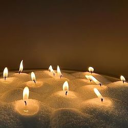 Sand Candle 55lb
