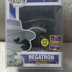 Negatron Glow in the Dark Pop Vinyl