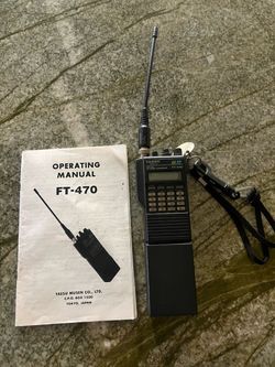 Yaesu Dual Band Ham Radio FT-470 Transceiver