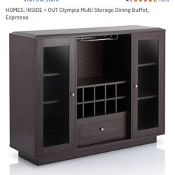 Multi Storage Dining Buffet Table