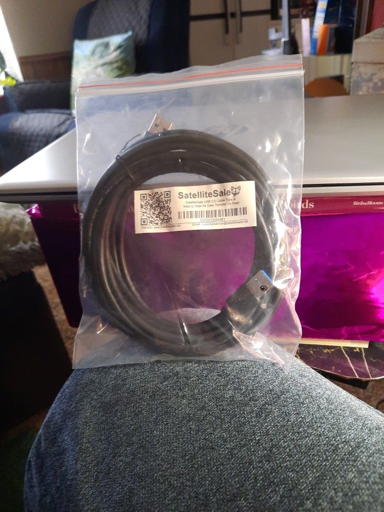 15 FOOT USB CABLE *NEW