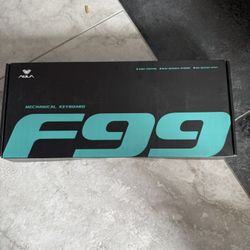 NIB F99 Keyboard White And Grey 