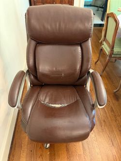 La-Z-Boy Executive Office Chair – Brown Leather – Fully Functional