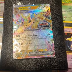 Pokemon Cards: Jolteon Ex 