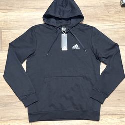 Adidas Essentials Original Classic Black Feelcozy Pullover Hoodie GV5294 Mens M