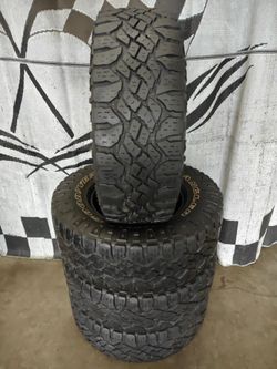 LT 285/70r17 Goodyear Wrangler Dura-Trac Terrain Load "D" Tires