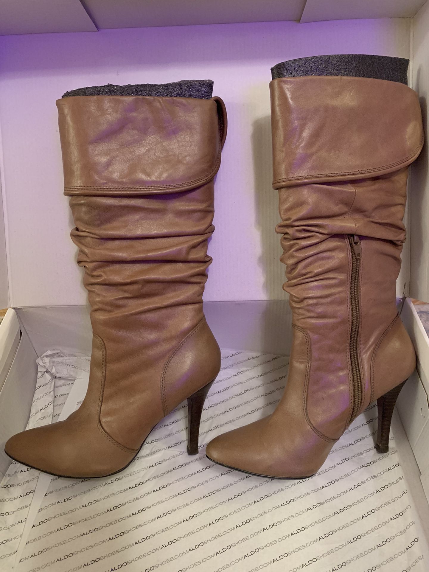 Aldo Frihaga Mid Calf Boot - Size 37 (US 6.5)