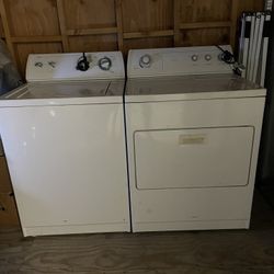 Whirlpool washer and dryer