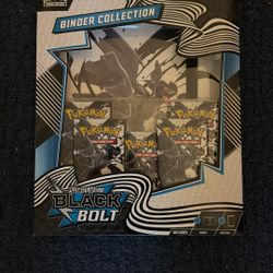 Pokemon Black Bolt Binder Collection