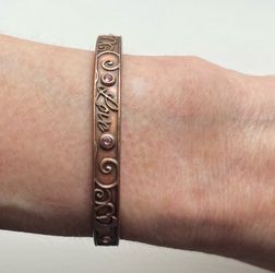 Alex and Ani Love Cuff Bracelet