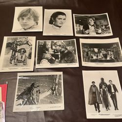 Star Wars Press Pictures From 1980 ESB and Colored Pictures From 1983 ROTJ
