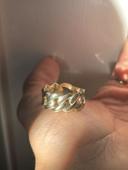 Cuban Ring Size 10