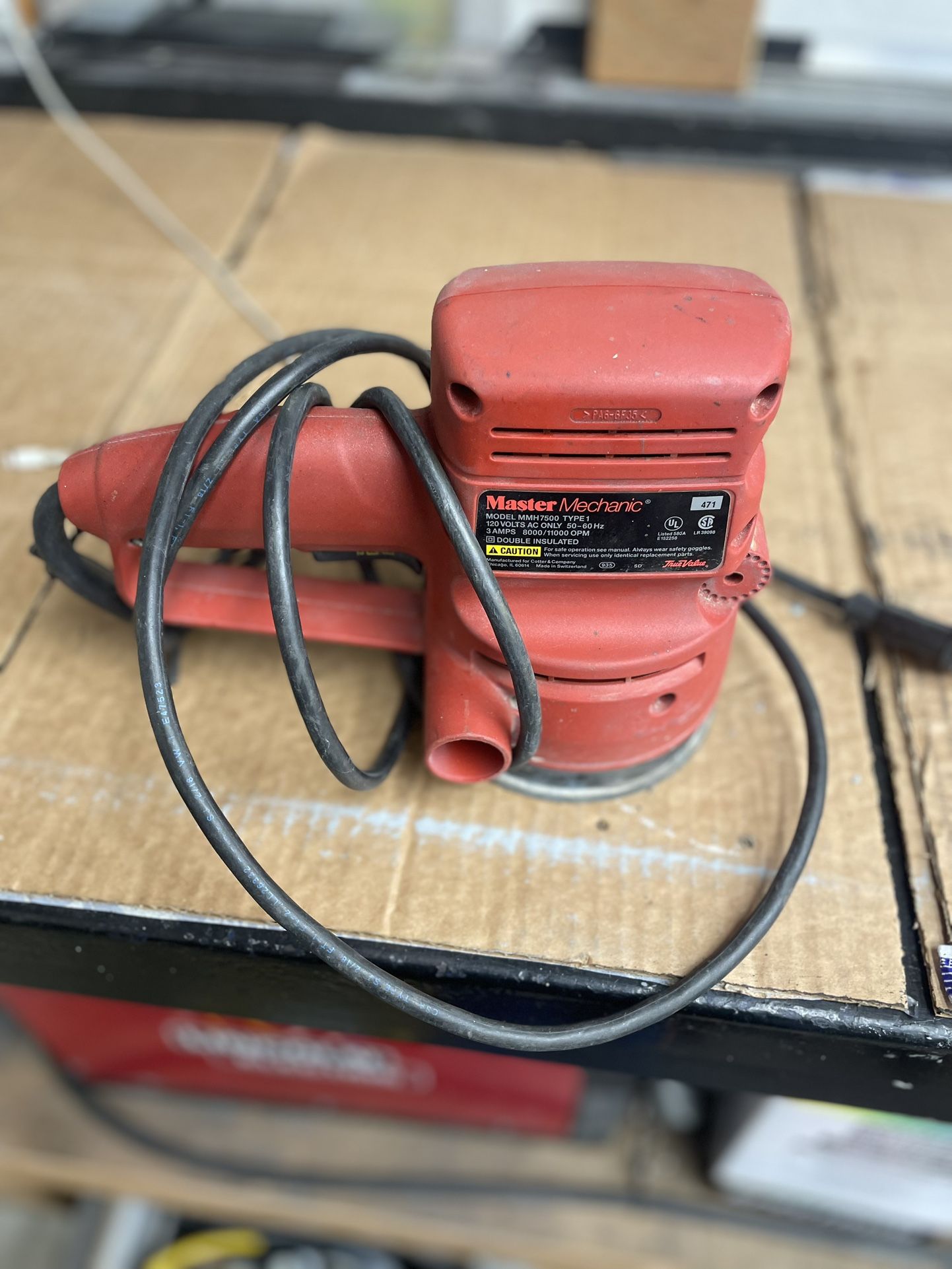 5” Orbital Sander
