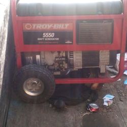 Troy Bilt 5550 Watt Generator 