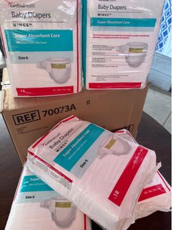 Kids diapers size 6