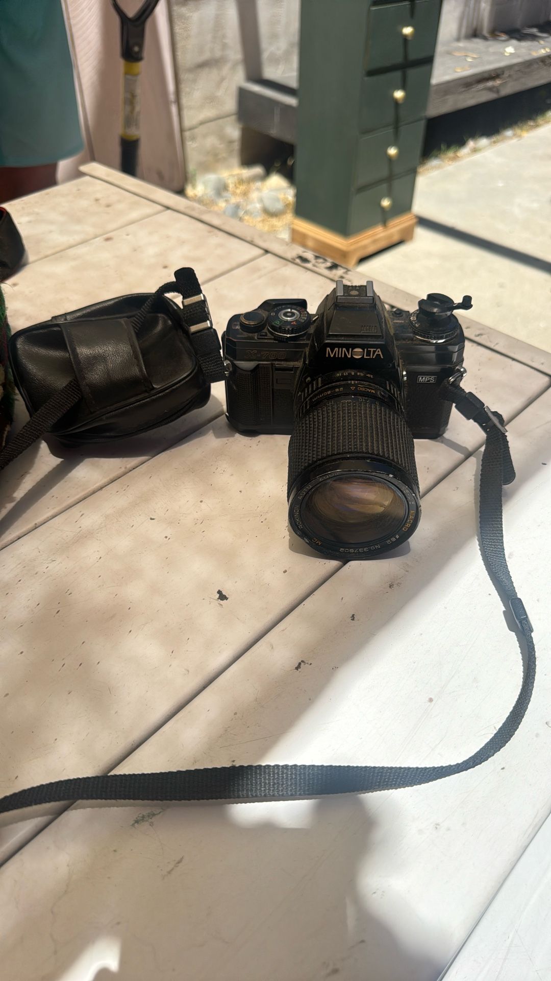 Vintage film camera