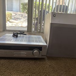 JVC Receiver + Subwoofer Works Great
