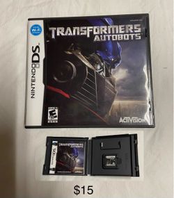Transformers Autobots Nintendo DS Game