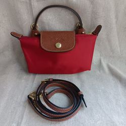 Longchamp Mini Dumpling Bag Cosmetic Bag