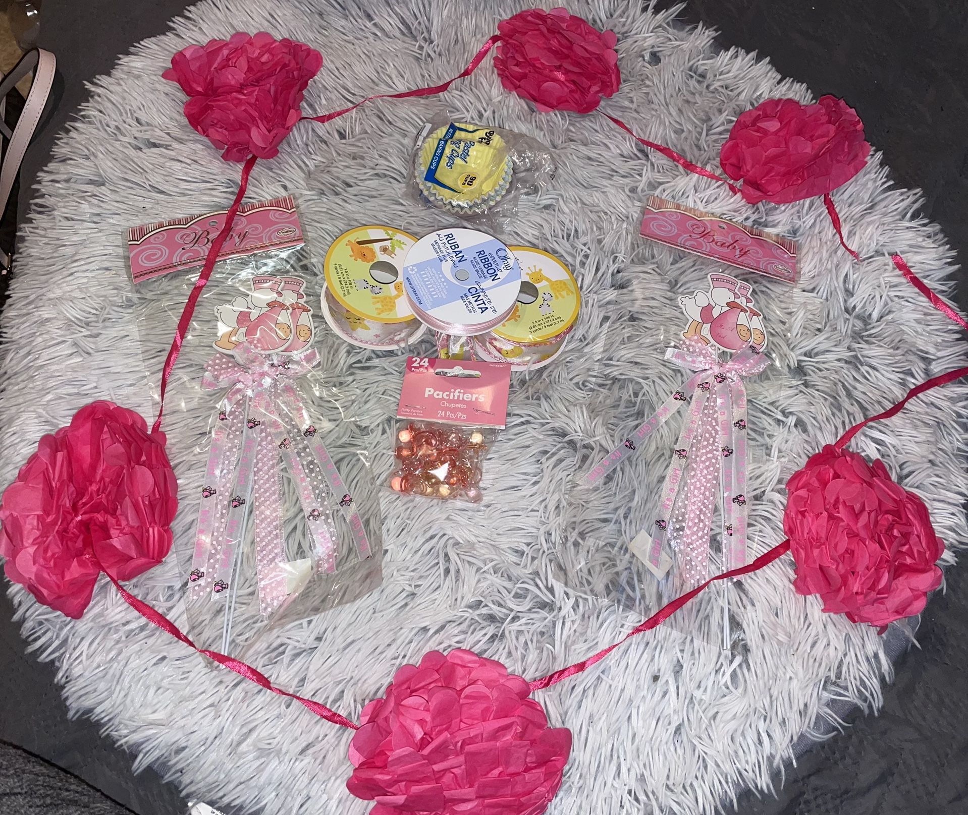 Small Baby Girl Shower Bundle 