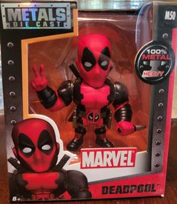 Jada Toys Marvel DEADPOOL Die Cast Metals 4" inch Figure