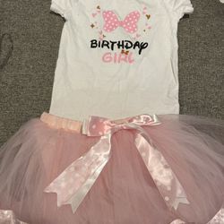 Minnie Mouse Birthday Outfit