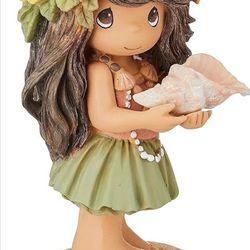 Precious Moments Hawaiian Girl Aloha Figurine 