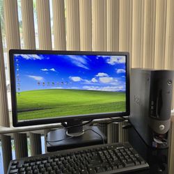 dell Gx280 Retro PC With Monitor + games