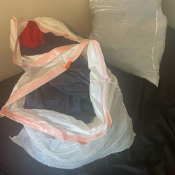 Bags of clothes 