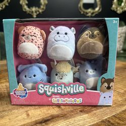 New! Squishville by Squishmallow Varsity Squad Pack❤️ 