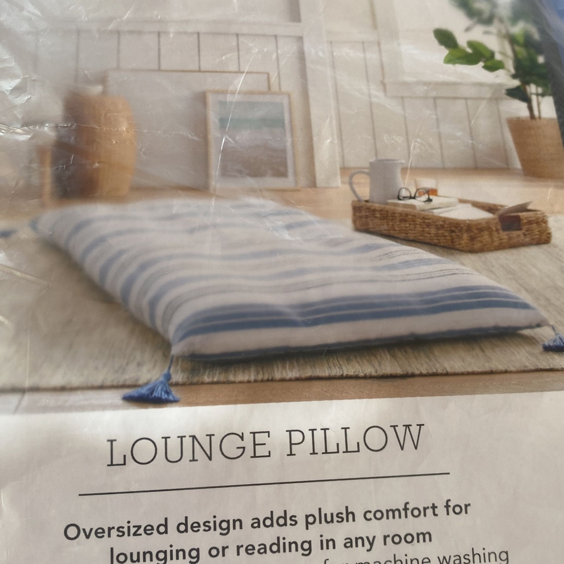 Threshold lounge pillow oversize design