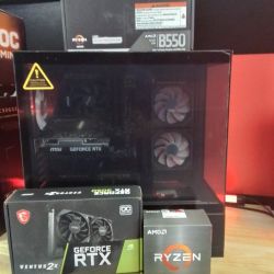 Custom Gaming PC - Ryzen 5 | RTX 3050 | Windows 11 - Finance it for $0 Down!