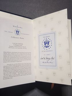 Collectable book:The Days of McKinley