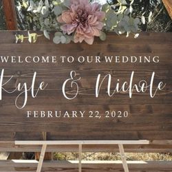 Wedding / Special Event Sign 