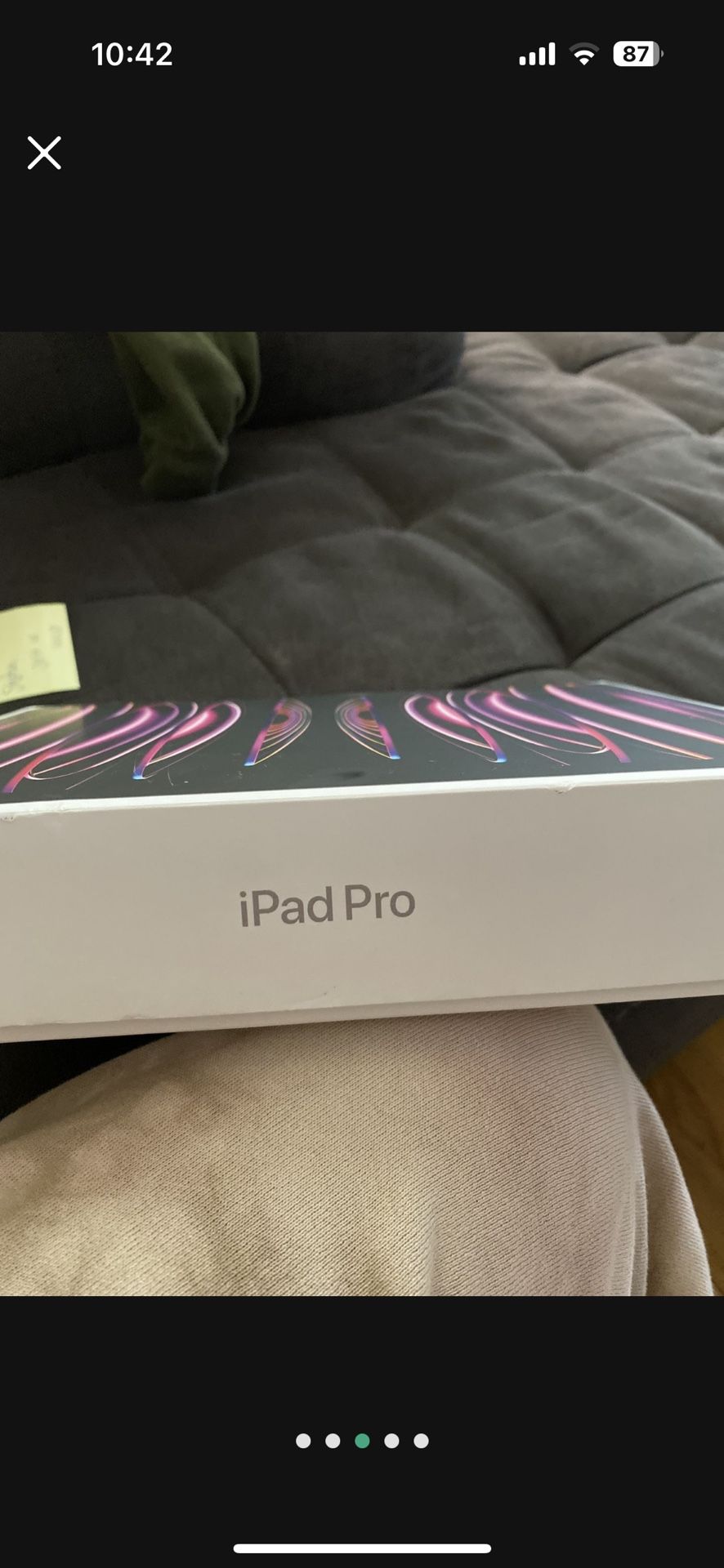 Apple iPad Pro 12.9 Inch Display (6 Gen) w/apple pencil