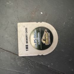 PS1 Memory Card