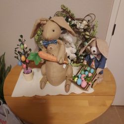 EASTER RABBITS BRAND NEW AND 0THER  MAKE OFFER 