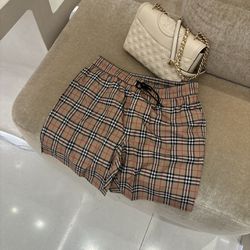 Burberry Swim Shorts And Wallet 