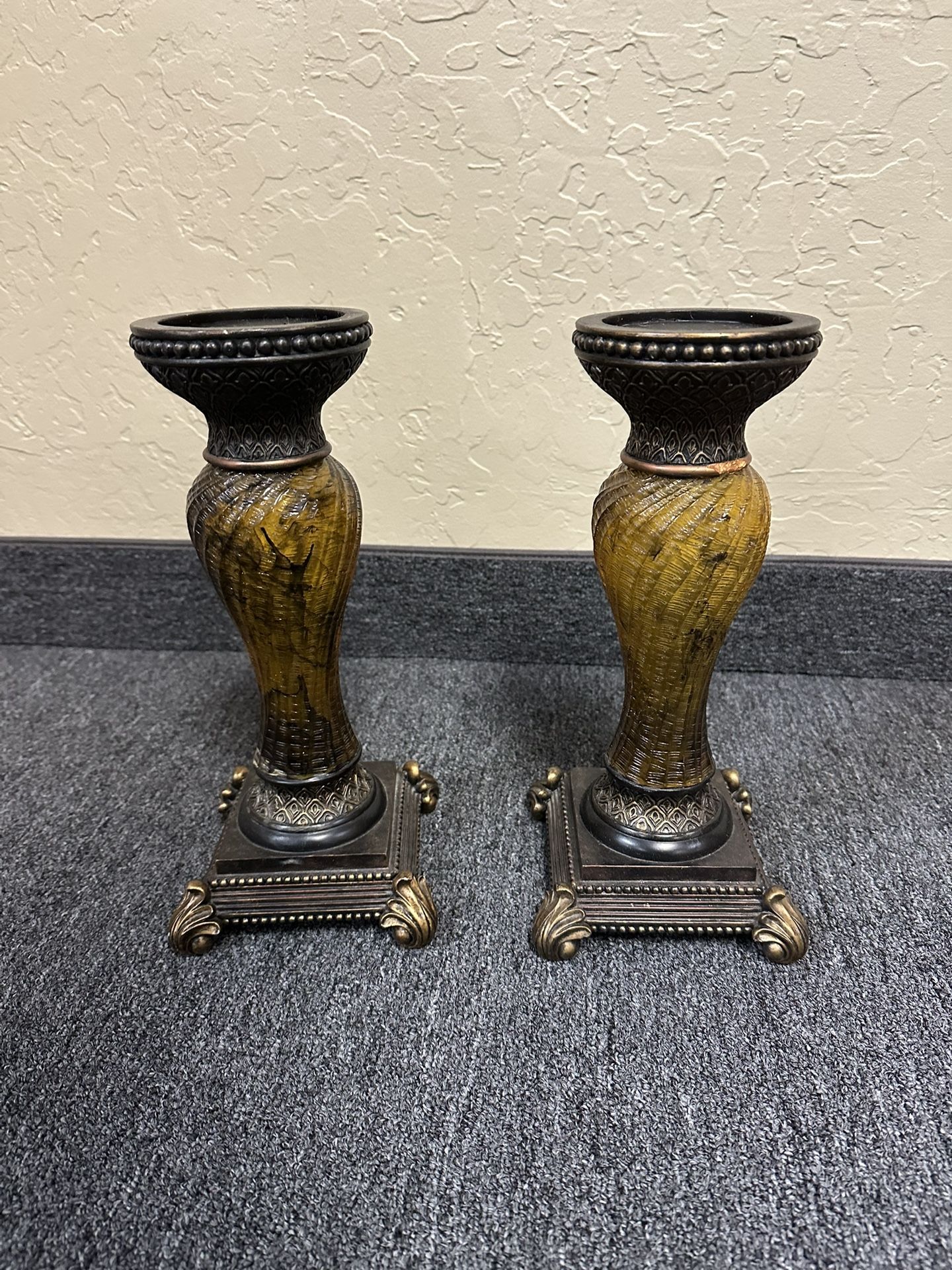 Model Home Candle Holders