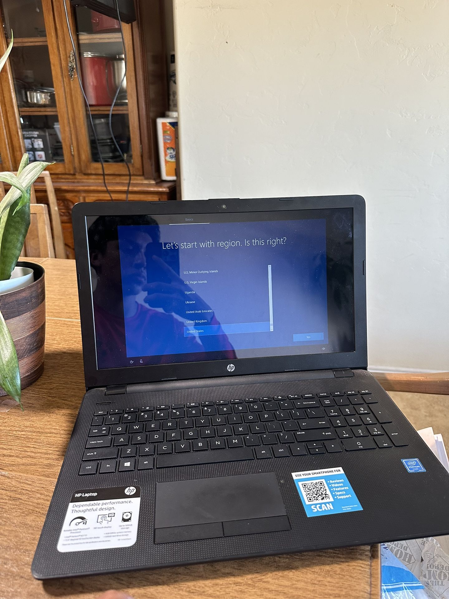 HP Laptop HP 15-bs020wm