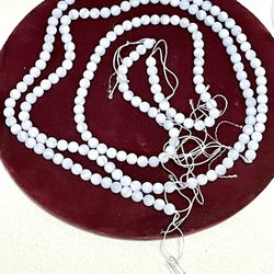 Lot Of Blue Lace Agate Beads