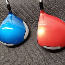 (2) Like New L/H Cobra AMP Cell Golf Drivers